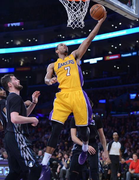 Xavier Henry, 22 anni, garantisce ai Lakers 10 punti di media a partita con il 43,1% dal campo